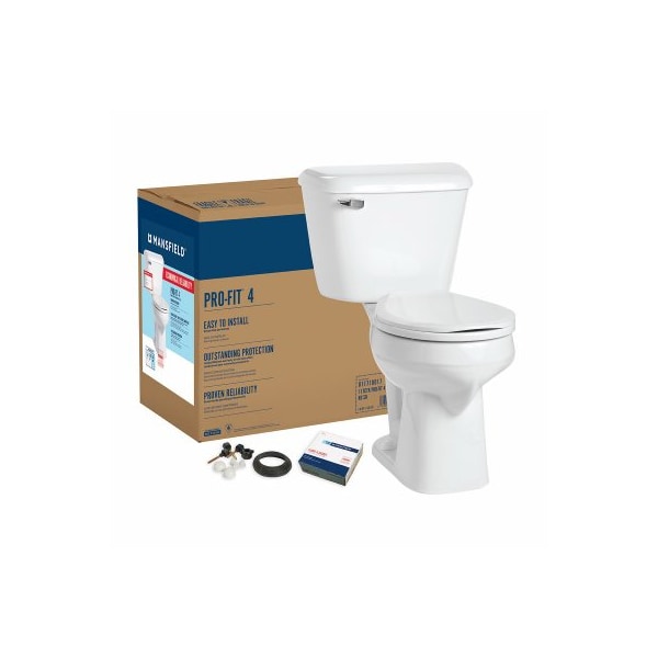 Mansfield Plumbing Products WHT RND Compl Toil Kit 117CTK - main